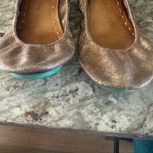 Tieks: Lovestruck rose gold metallic ballet flat